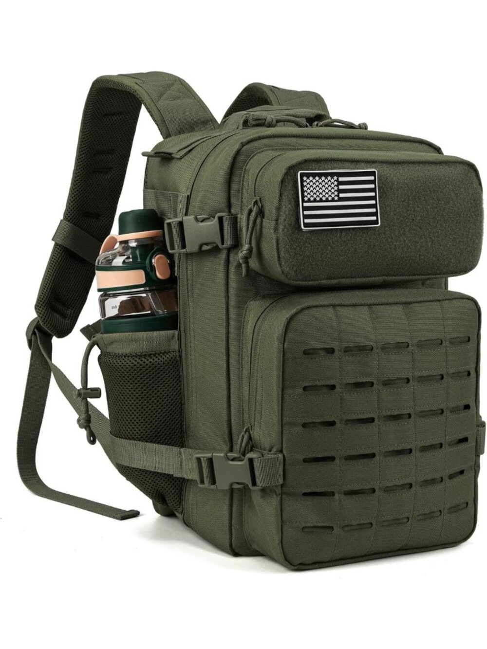 Military Tactical Backpack 25L/45L - Molle Daypack, Bug Out Bag, Hiking